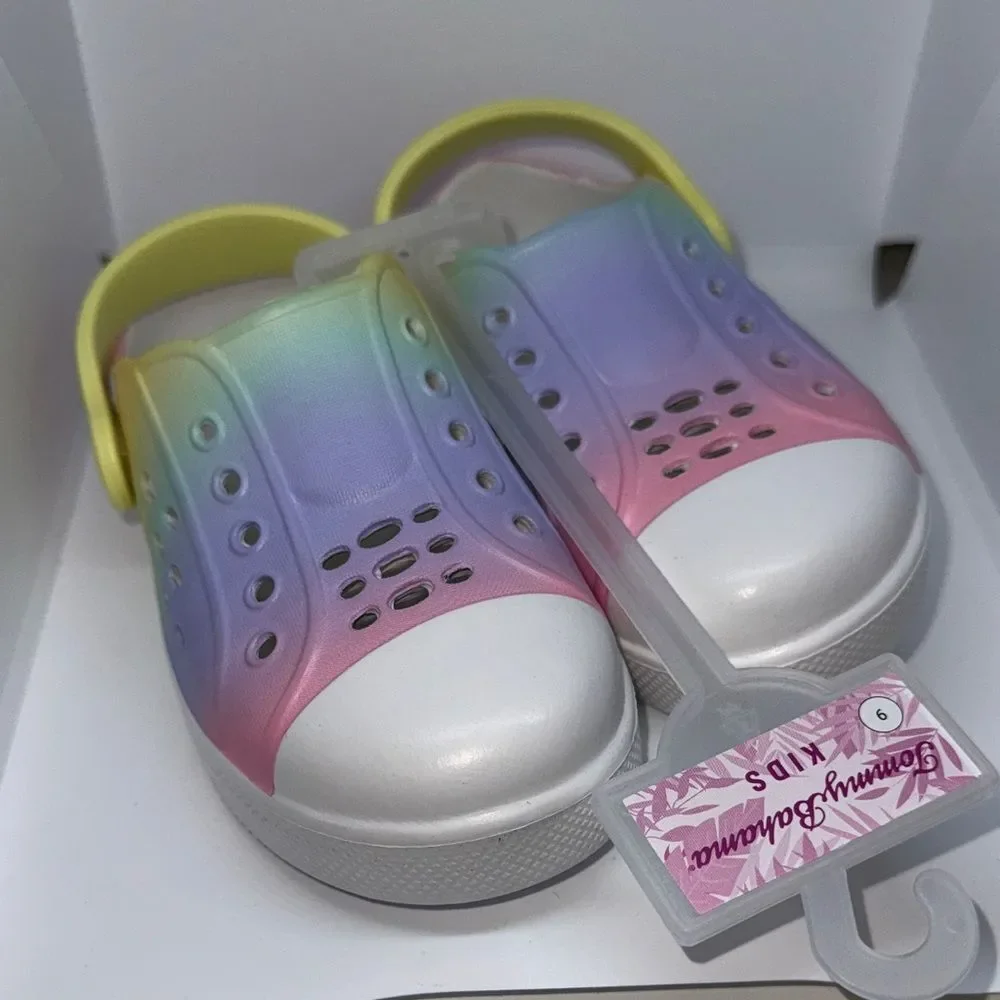 🔥Tommy Bahama Kids Pastel Gradient Sandals Sz 7 New